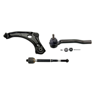 MOOG® - Front Driver Side Lower Control Arm with Ball Joint and Tie Rod End Kit