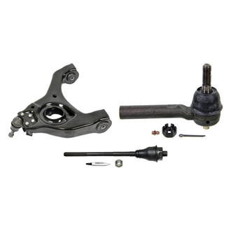 MOOG® - Front Driver Side Lower Control Arm with Ball Joint and Tie Rod End Kit
