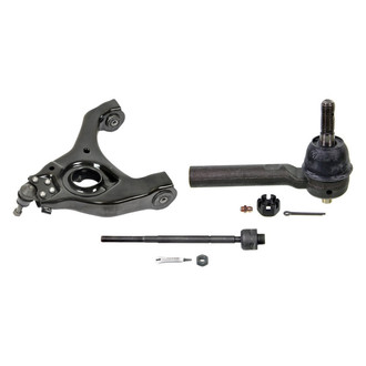 MOOG® - Front Driver Side Lower Control Arm with Ball Joint and Tie Rod End Kit