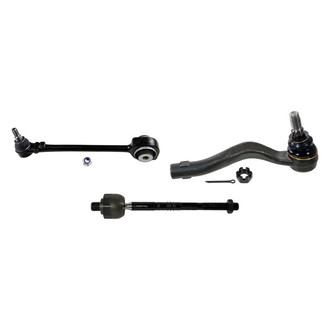 MOOG® - Front Driver Side Lower Control Arm with Ball Joint and Tie Rod End Kit