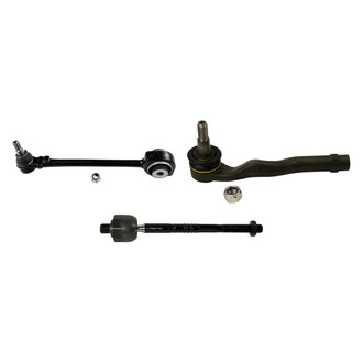 MOOG® - Front Driver Side Lower Control Arm with Ball Joint and Tie Rod End Kit