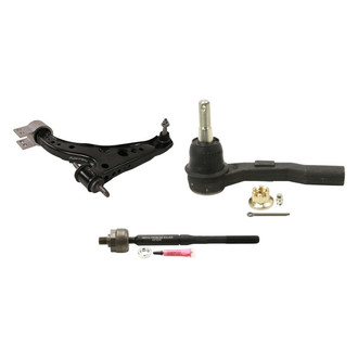 MOOG® - Front Driver Side Lower Control Arm with Ball Joint and Tie Rod End Kit