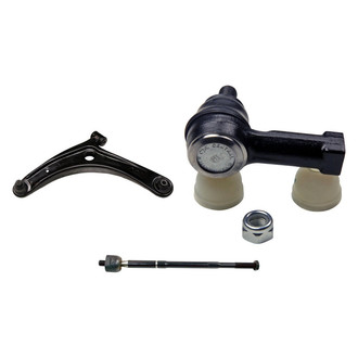 MOOG® - Front Driver Side Lower Control Arm with Ball Joint and Tie Rod End Kit