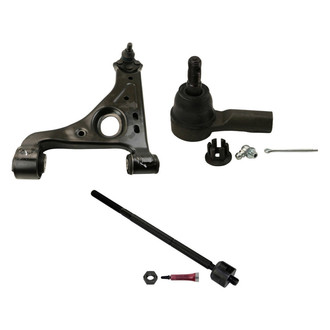 MOOG® - Front Driver Side Lower Control Arm with Ball Joint and Tie Rod End Kit