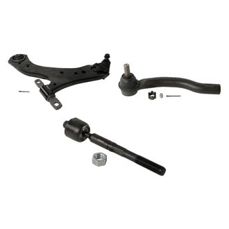 MOOG® - Front Driver Side Lower Control Arm with Ball Joint and Tie Rod End Kit
