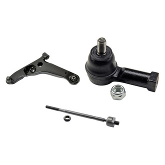 MOOG® - Front Driver Side Lower Control Arm with Ball Joint and Tie Rod End Kit