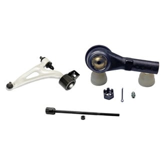 MOOG® - Front Driver Side Lower Control Arm with Ball Joint and Tie Rod End Kit