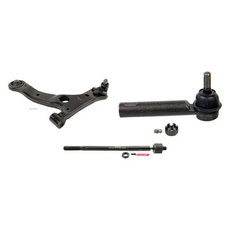 MOOG® - Front Driver Side Lower Control Arm with Ball Joint and Tie Rod End Kit
