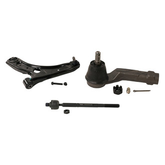 MOOG® - Front Driver Side Lower Control Arm with Ball Joint and Tie Rod End Kit