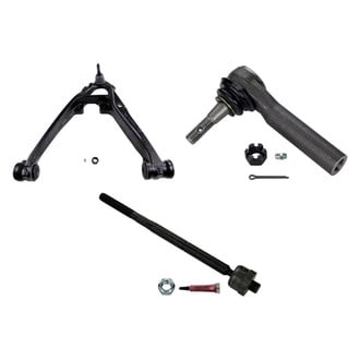 MOOG® - Front Driver Side Lower Control Arm with Ball Joint and Tie Rod End Kit