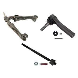 MOOG® - Front Driver Side Lower Control Arm with Ball Joint and Tie Rod End Kit