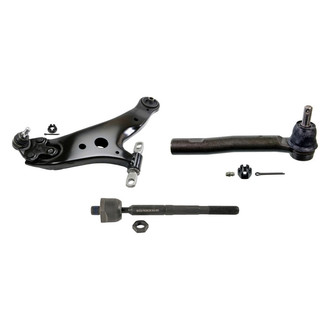 MOOG® - Front Driver Side Lower Control Arm with Ball Joint and Tie Rod End Kit
