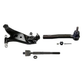 MOOG® - Front Driver Side Lower Control Arm with Ball Joint and Tie Rod End Kit