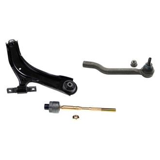 MOOG® - Front Driver Side Lower Control Arm with Ball Joint and Tie Rod End Kit