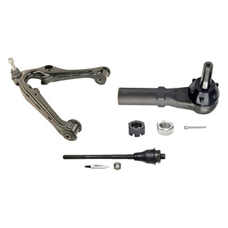 MOOG® - Front Driver Side Lower Control Arm with Ball Joint and Tie Rod End Kit