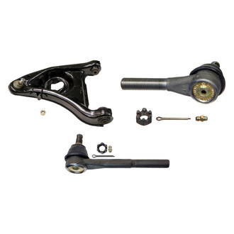 MOOG® - Front Driver Side Lower Control Arm with Ball Joint and Tie Rod End Kit