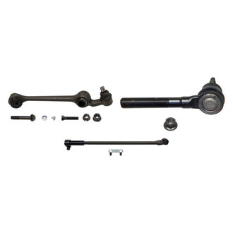 MOOG® - Front Driver Side Lower Control Arm with Ball Joint and Tie Rod End Kit
