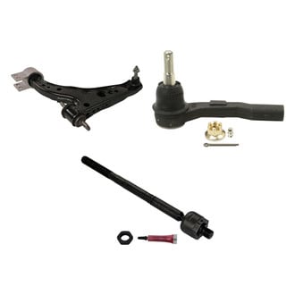MOOG® - Front Driver Side Lower Control Arm with Ball Joint and Tie Rod End Kit