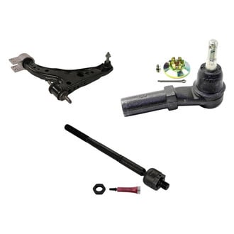 MOOG® - Front Driver Side Lower Control Arm with Ball Joint and Tie Rod End Kit