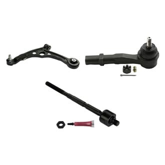 MOOG® - Front Driver Side Lower Control Arm with Ball Joint and Tie Rod End Kit