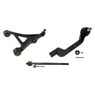 MOOG® - Front Driver Side Lower Control Arm with Ball Joint and Tie Rod End Kit