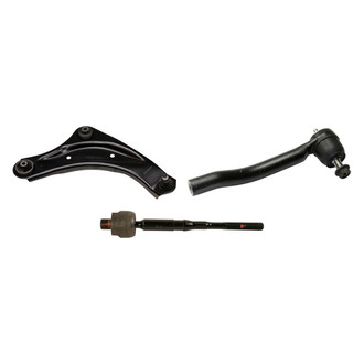 MOOG® - Front Driver Side Lower Control Arm with Ball Joint and Tie Rod End Kit