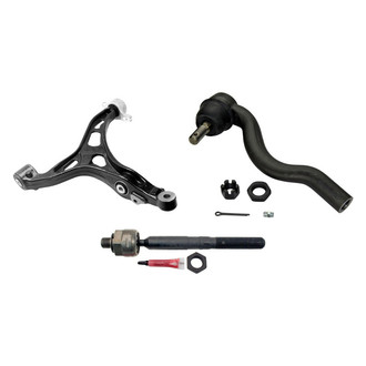 MOOG® - Front Driver Side Lower Control Arm with Ball Joint and Tie Rod End Kit