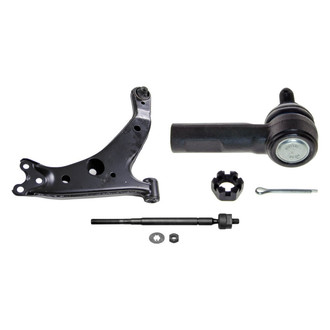MOOG® - Front Driver Side Lower Control Arm and Tie Rod End Kit