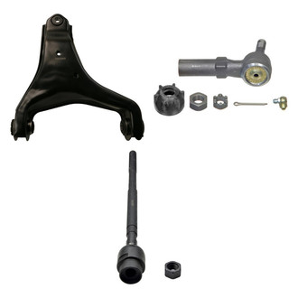 MOOG® - Front Driver Side Lower Control Arm and Tie Rod End Kit