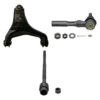 MOOG® - Front Driver Side Lower Control Arm and Tie Rod End Kit