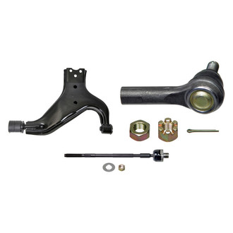 MOOG® - Front Driver Side Lower Control Arm and Tie Rod End Kit