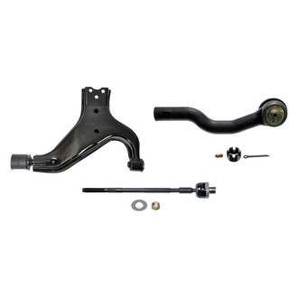 MOOG® - Front Driver Side Lower Control Arm and Tie Rod End Kit
