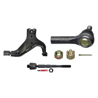 MOOG® - Front Driver Side Lower Control Arm and Tie Rod End Kit