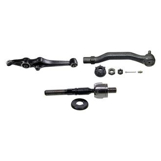 MOOG® - Front Driver Side Lower Control Arm and Tie Rod End Kit