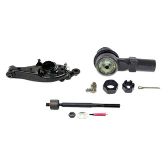 MOOG® - Front Driver Side Lower Control Arm and Tie Rod End Kit