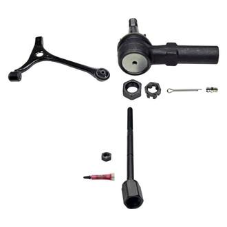 MOOG® - Front Driver Side Lower Control Arm and Tie Rod End Kit