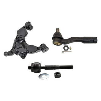 MOOG® - Front Driver Side Lower Control Arm and Tie Rod End Kit