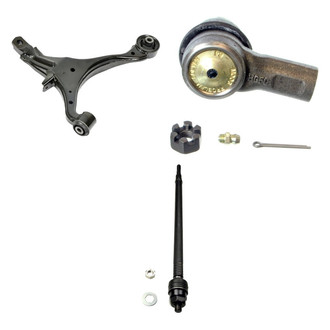 MOOG® - Front Driver Side Lower Control Arm and Tie Rod End Kit