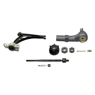 MOOG® - Front Driver Side Lower Control Arm and Tie Rod End Kit