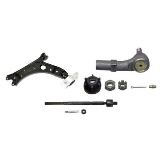 MOOG® - Front Driver Side Lower Control Arm and Tie Rod End Kit