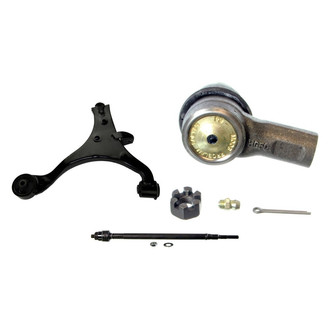 MOOG® - Front Driver Side Lower Control Arm and Tie Rod End Kit