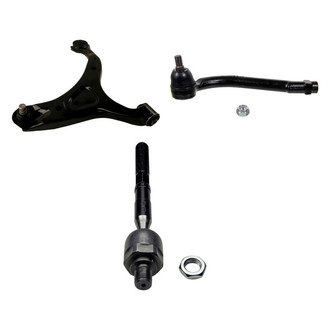 MOOG® - Front Driver Side Lower Control Arm and Tie Rod End Kit