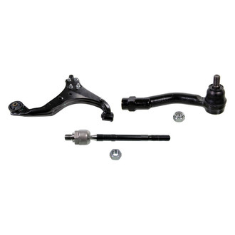 MOOG® - Front Driver Side Lower Control Arm and Tie Rod End Kit