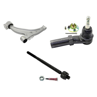 MOOG® - Front Driver Side Lower Control Arm and Tie Rod End Kit