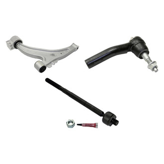 MOOG® - Front Driver Side Lower Control Arm and Tie Rod End Kit
