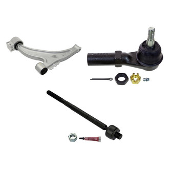 MOOG® - Front Driver Side Lower Control Arm and Tie Rod End Kit