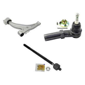 MOOG® - Front Driver Side Lower Control Arm and Tie Rod End Kit