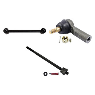 MOOG® - Front Driver Side Lower Control Arm and Tie Rod End Kit