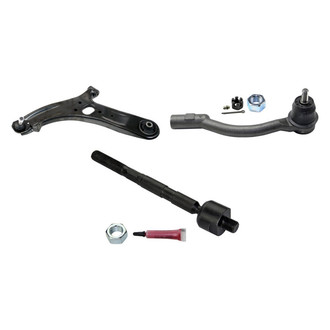 MOOG® - Front Driver Side Lower Control Arm and Tie Rod End Kit
