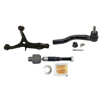 MOOG® - Front Driver Side Lower Control Arm and Tie Rod End Kit